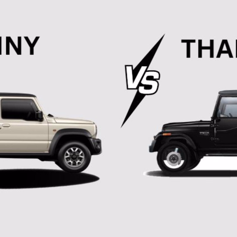 Thar vs. Jimny 5-Door in 2025: Which One Offers Better Mod Potential?